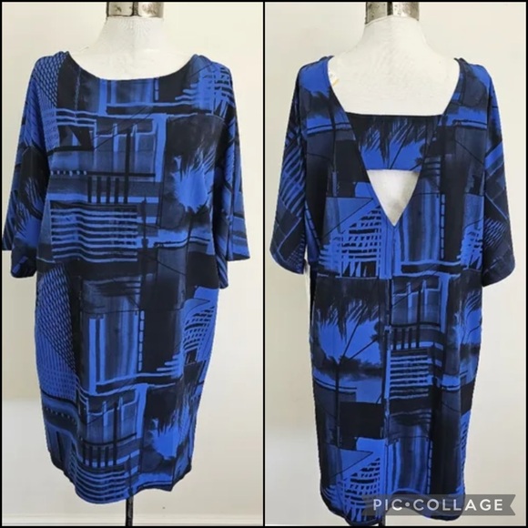 Lucy x3 Lightweight Relaxed Fit Shift Tunic Dress Dresses - Picture 4 of 12